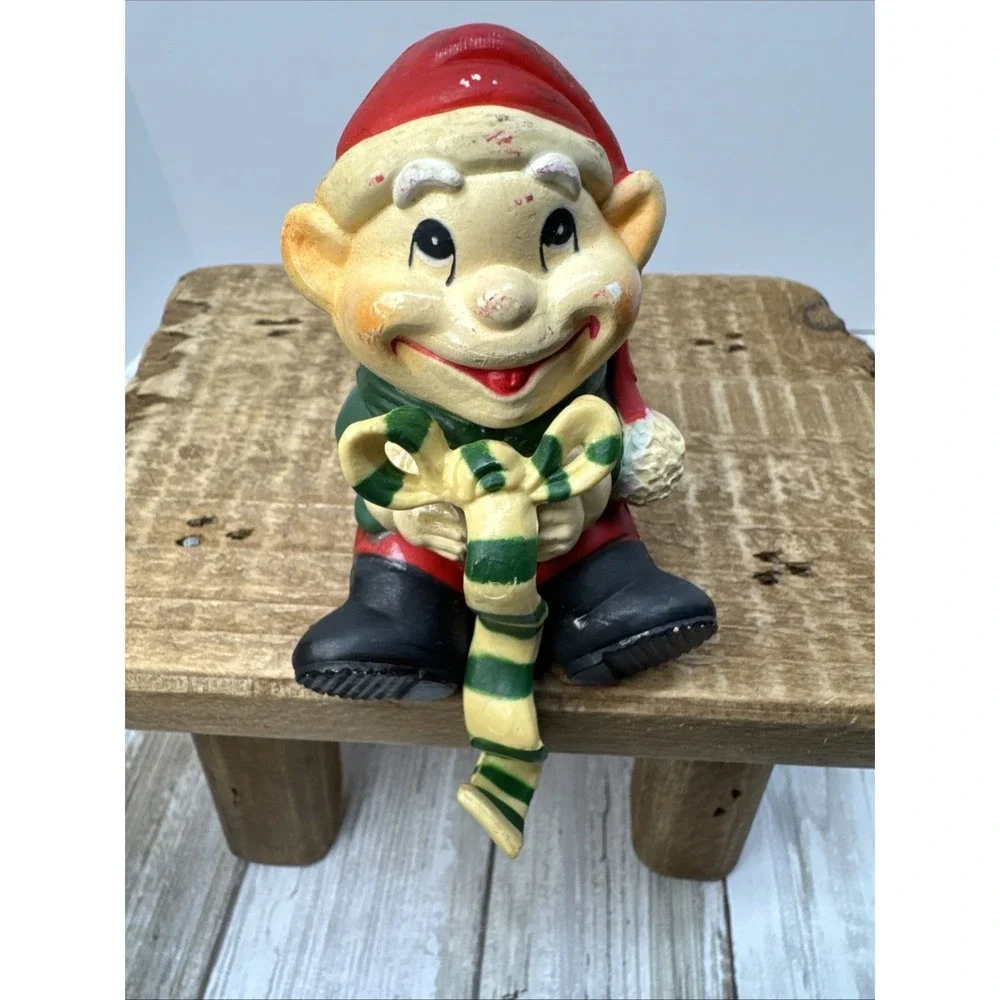 RALPH ELF Stocking Holder (1986-ish Nationwide NFR) Vintage Black Boots See Pics